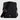 Front view of the black Braun Büffel Craig Postman Bag with adjustable black shoulder strap and silver logo