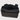 Interior view of Braun Büffel black men’s crossbody bag with zip compartment