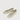 Pair of ivory leather ballet flats with subtle front detail by Braun Buffel