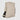 Side view of the beige Braun Büffel Craig Postman Bag with black shoulder strap and sleek, modern design