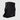 Side view of the black Braun Büffel Craig Postman Bag with black shoulder strap and silver logo detail